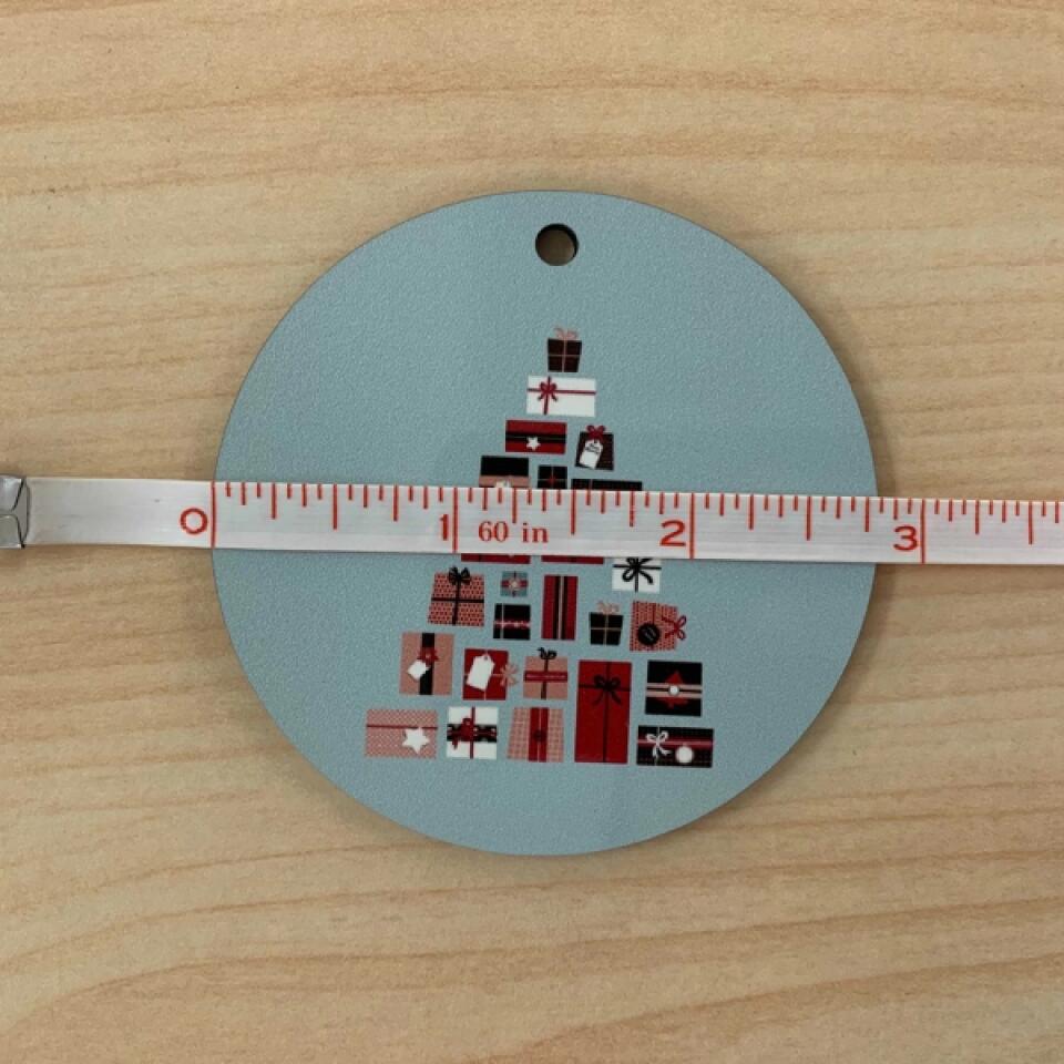 Personalized Christmas Couple Circle Ornament - Anniversary Gift For Couple/Christmas - Annoying Each Other For 20 Years And Still Going Strong