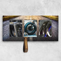 Personalized Biker Key Holder - Custom Name - Gift Idea For Bikers