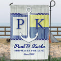 Personalized Nautical Flag - Best Gift For Family/Couple - Shipmates For Life