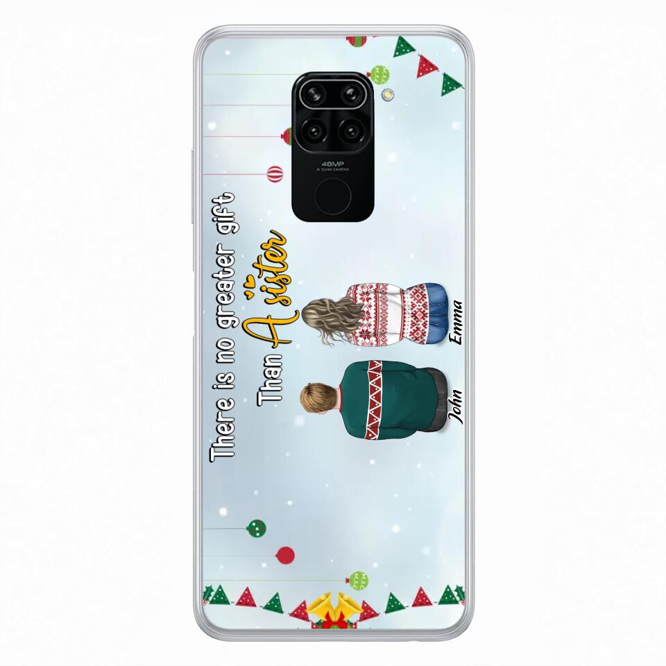 Personalized Christmas Brothers & Sisters Phone Case - Christmas Gift Idea For Siblings - Up to 12 People - Life Is Better With Brothers & Sisters - Case For Xiaomi, Oppo And Huawei