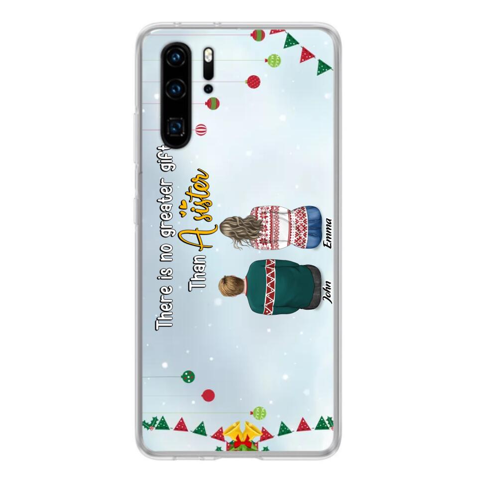 Personalized Christmas Brothers & Sisters Phone Case - Christmas Gift Idea For Siblings - Up to 12 People - Life Is Better With Brothers & Sisters - Case For Xiaomi, Oppo And Huawei