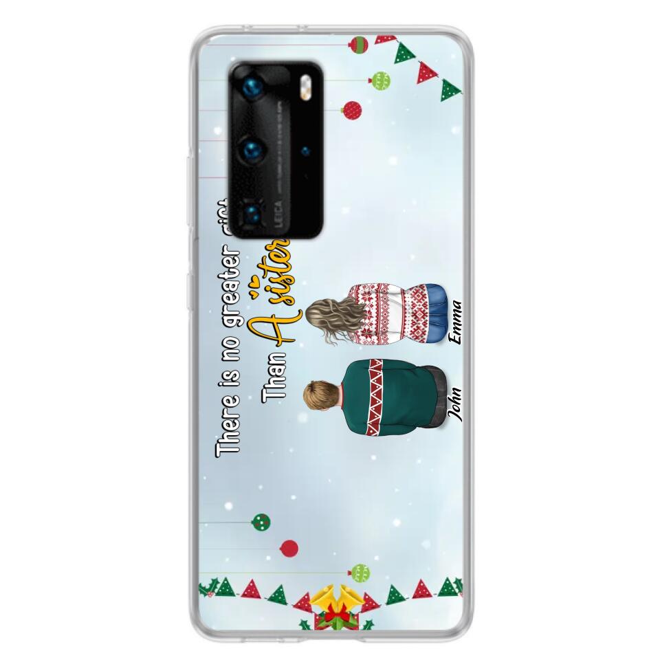 Personalized Christmas Brothers & Sisters Phone Case - Christmas Gift Idea For Siblings - Up to 12 People - Life Is Better With Brothers & Sisters - Case For Xiaomi, Oppo And Huawei