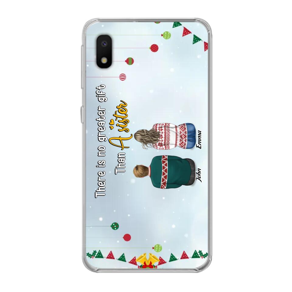 Personalized Christmas Brothers & Sisters Phone Case - Christmas Gift Idea For Siblings - Up to 12 People - Life Is Better With Brothers & Sisters - Case For iPhone And Samsung