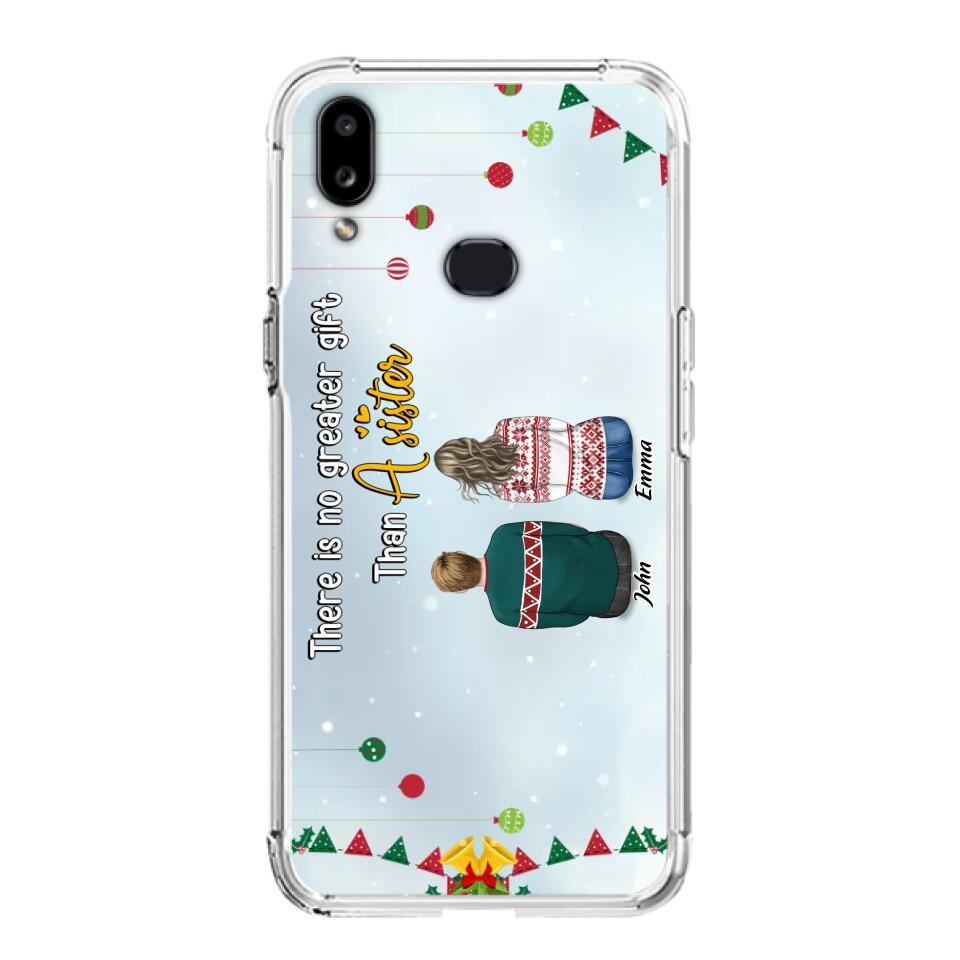 Personalized Christmas Brothers & Sisters Phone Case - Christmas Gift Idea For Siblings - Up to 12 People - Life Is Better With Brothers & Sisters - Case For iPhone And Samsung