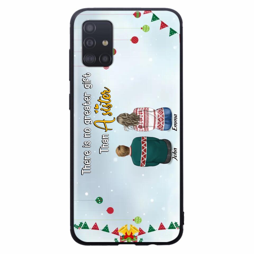 Personalized Christmas Brothers & Sisters Phone Case - Christmas Gift Idea For Siblings - Up to 12 People - Life Is Better With Brothers & Sisters - Case For iPhone And Samsung