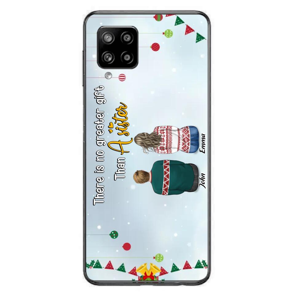 Personalized Christmas Brothers & Sisters Phone Case - Christmas Gift Idea For Siblings - Up to 12 People - Life Is Better With Brothers & Sisters - Case For iPhone And Samsung