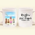 Personalized Dog Mom Coffee Mug - Gift For Dog Mom - Up to 3 Dogs