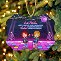 Personalized Besties Wooden Ornament - Up to 8 People - Christmas Gift Idea For Beties - Here's To Another Year Of Bonding Over Alcohol Tolerating Idiots & Keeping Each Other Sane