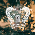 Personalized Memorial Acrylic Ornament - Upload Cat/Dog Photo - Christmas Gift Idea For Pet Owner - Always On Our Minds Forever In Our Hearts