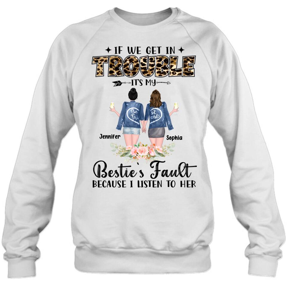 Custom Personalized Bestie Shirt - Best Friend Birthday Gift Funny
