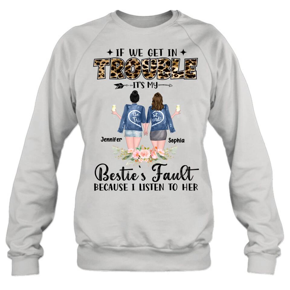 Custom Personalized Bestie Shirt - Best Friend Birthday Gift Funny