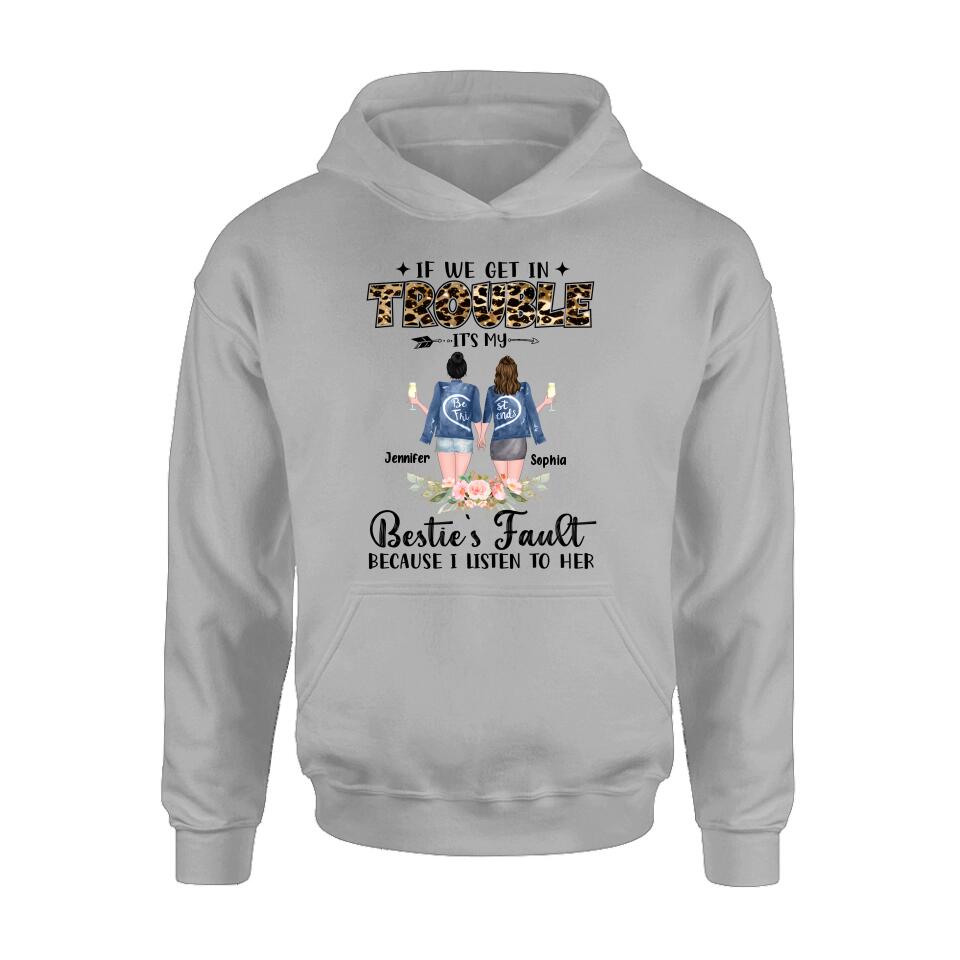 Custom Personalized Bestie Shirt - Best Friend Birthday Gift Funny