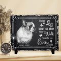 Custom Personalized Memorial Photo Lithograph - Memorial Gift Idea - Those We Love Don't Go Away They Walk Beside Us Every Day