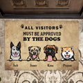 Personalized Dogs Doormat - Up to 4 Dogs - Gift For Dog Lovers