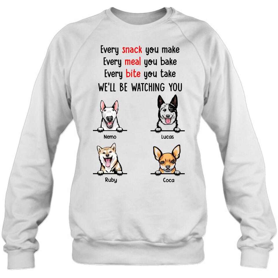 Personalized Dog T-Shirt/Long Sleeves/Hoodie/Sweatshirt - Personalized Gifts for Dog Lovers