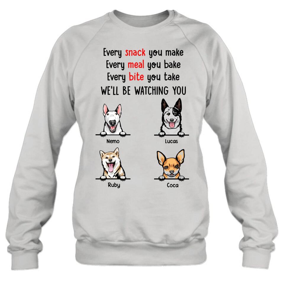 Personalized Dog T-Shirt/Long Sleeves/Hoodie/Sweatshirt - Personalized Gifts for Dog Lovers