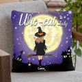 Personalized Witchy Pillow Cover - Up to 3 Pets - Wic-Cat Lady - OCEL9Z