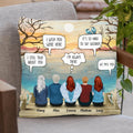Personalized Memorial Pillow Cover - Up to 5 People - Gift Idea For Family