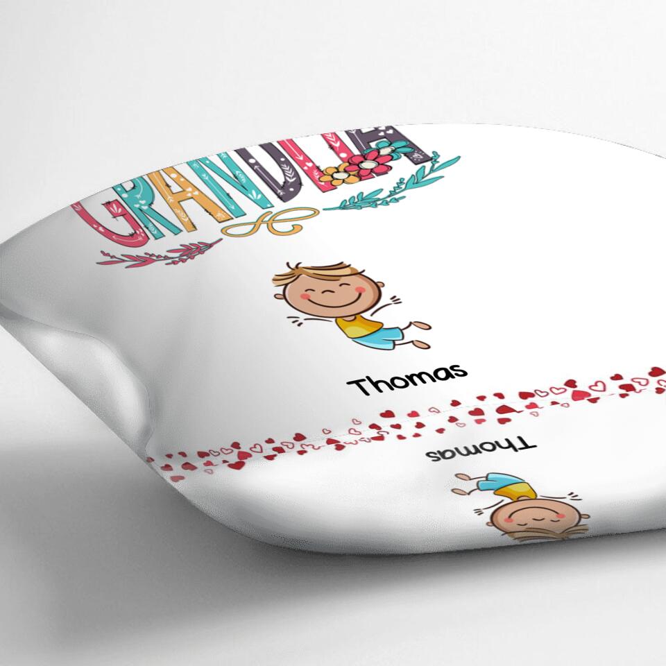 Personalized Blessed To Be Called Nana Pillow Cover/Quilt/Fleece Blanket - Up to 14 Kids - Gift Idea For Nana/Mama/Kids