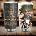 Personalized Couple Tumbler - Gift Idea For Couple - Life Is One Sweet Ride With A Smokin' Hot Bride