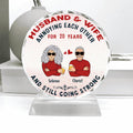 Personalized Annoying Each Other Married Couple Crystal Pendulum - Gift Idea For Couple - Husband & Wife Annoying Each Other For 20 Years