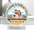 Personalized Dog Crystal Pendulum - Up to 6 Dogs - Gift Idea for Dog Lovers - A House Is Not A Home Without Dogs