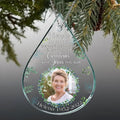 Personalized Memorial Photo Acrylic Ornament - Memorial Gift Idea For Christmas - I Love You