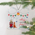 Personalized Memorial Pet Mom Infinity Acrylic Ornament - Memorial Gift Idea For Cat/Dog Owner - Always On My Mind Forever in My Heart