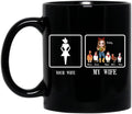 Custom Personalized My Wife Coffee Mug - Gift Idea For Husband/ Wife/ Chicken Lover - Your Wife My Wife