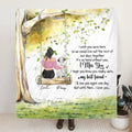 Personalized Memorial Pet Mom Fleece Blanket/Quilt - Up to 3 Pets - Memorial Gift Idea For Dog/Cat Owners - I Wish You Were Here