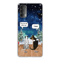 Personalized Memorial Pet Phone Case - Up to 5 Pets - Memorial Gift Idea For Dog/Cat Lovers - They Still Talk About You - Case For Oppo, Xiaomi & Huawei