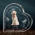 Personalized Memorial Pets Photo Acrylic Plaque - Upload Photo - My Mind Still Talks To You And My Heart Still