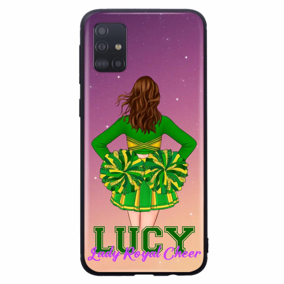 Personalized Cheerleading Phone Case - Birthday Gift For Cheerleading Coach, Cheerleader - Case For iPhone And Samsung