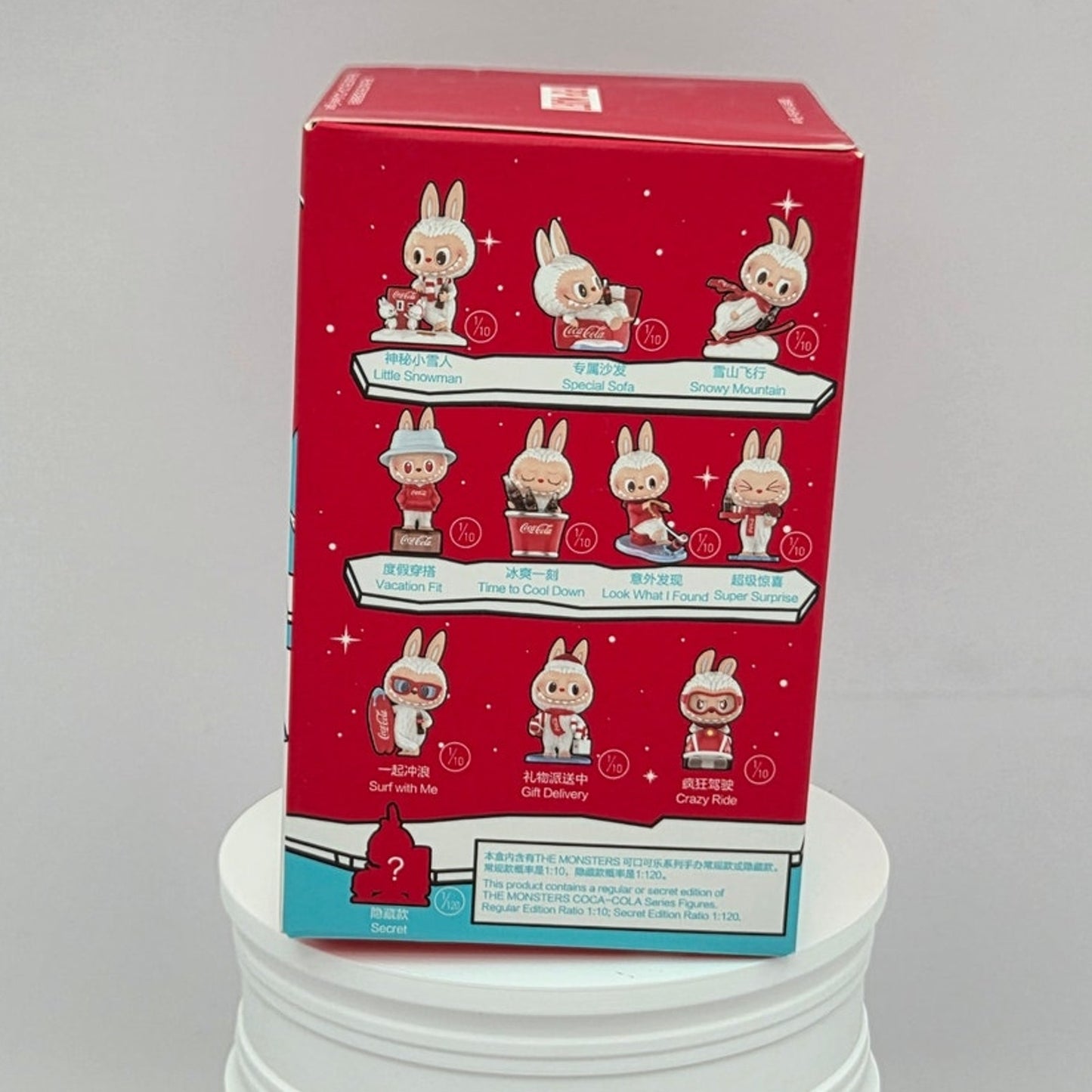 The Monster's Coca-Cola Figures - Card Confirmed "Look What I Found"