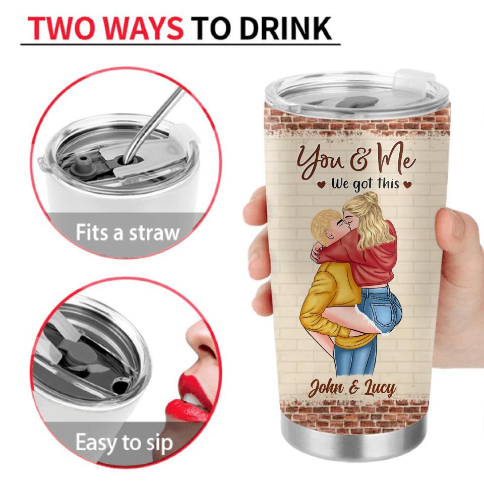 Personalized Couple Tumbler - Gift Idea For Couple - Mother's Day Gift For Wife From Husband - You Are The Only One I Want To Annoy For The Rest Of My Life