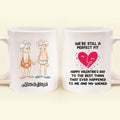 Personalized Valentines Coffee Mug - Valentines Gift Idea For Parents - We're Still A Perfect Fit