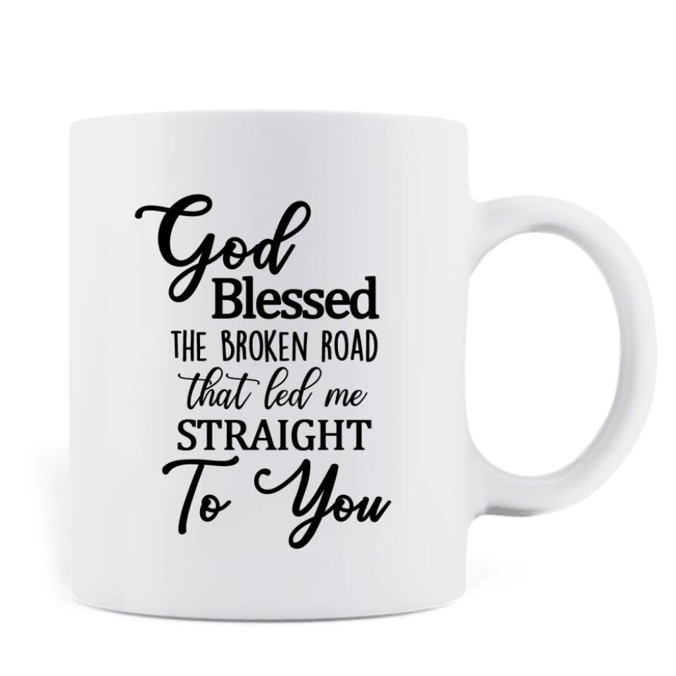 Personalized Couple Riding ATV Coffee Mug - Gift for Couple,  ATV Riders