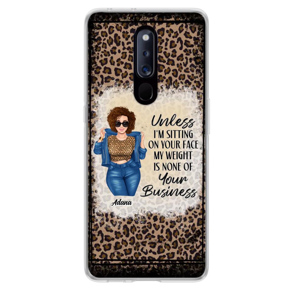Custom Personalized Sassy Thick Girl Phone Case - Gift For Friend/ Sister/ Birthday Gift - Case For Xiaomi, Oppo And Huawei