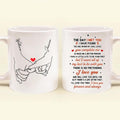 Personalized Couple Coffee Mug - Valentine's Day Gift Ideas For Couple - Gift For Her/Him - I Love You Forever And Always