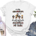 Personalized Grandma & Grandkids T-shirt - Gift Idea For Grandma/Grandkid - I & My Grandkids Are More Than Besties