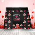 Personalized Men's Boxer Briefs - Upload Photo - Valentines Gift Idea For Men, Boyfriend, Husband - Property Of Girlfriend