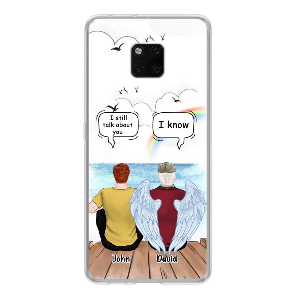 Custom Personalized Memorial Family Phone Case - Memorial Gift For Family Members - I Still Talk About You - Case For Xiaomi, Oppo And Huawei
