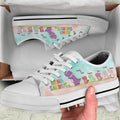 Personalized Nanasaurus Low Top Sneakers - Mother's Day Gift - Nanasaurus