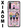 Personalized Besties Phone Case - Up to 3 Girls - Gift Idea For Friends/Besties/Sisters - If You Were Stung By A Jellyfish I Would Totally Pee On You  - Case for Xiaomi/Oppo/Huawei