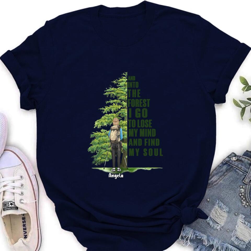 Personalized Hiking Girl/Man T-Shirt - Best Gifts For Hiking Lovers