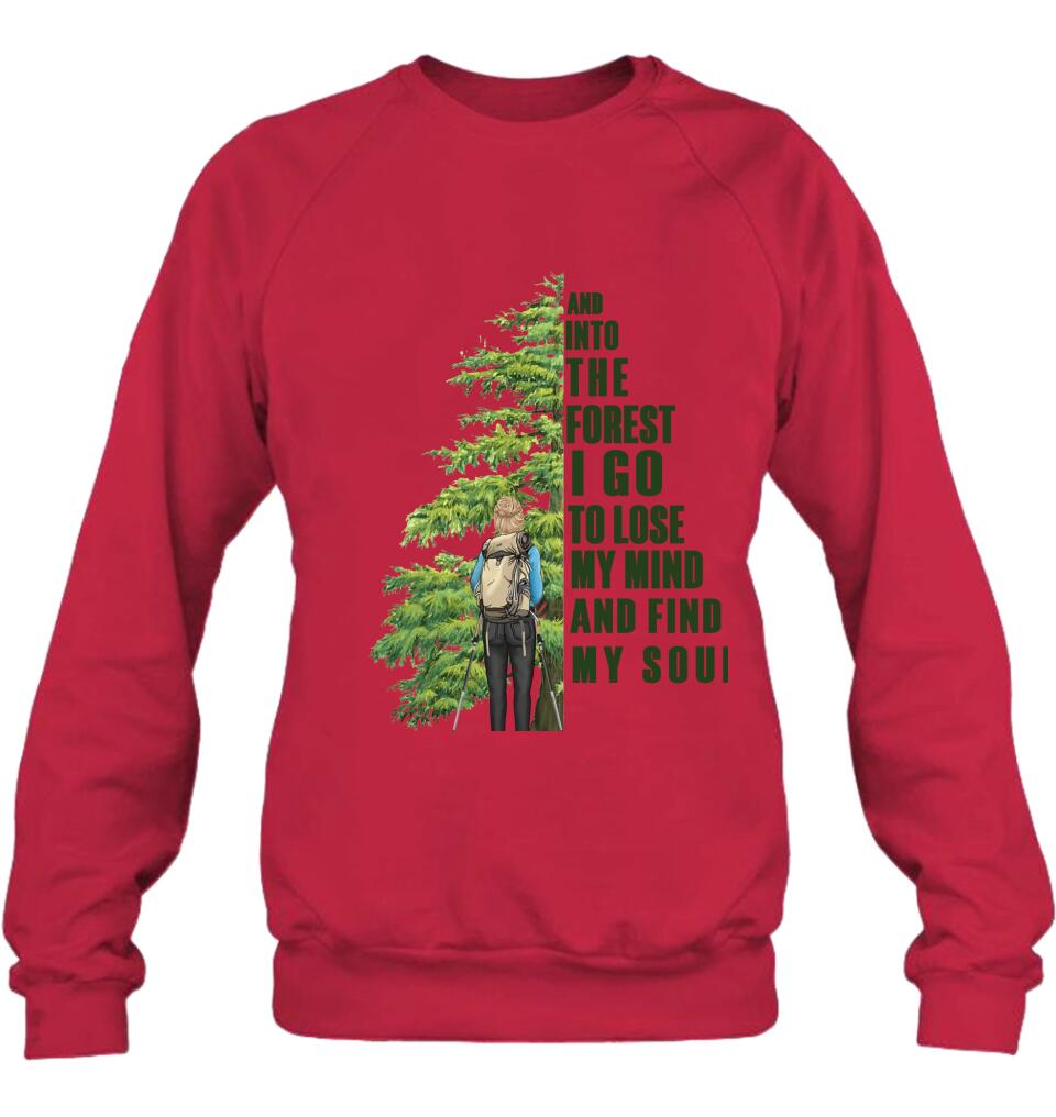 Personalized Hiking Girl/Man T-Shirt - Best Gifts For Hiking Lovers
