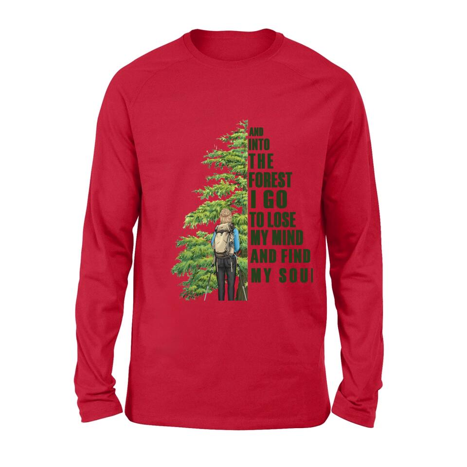 Personalized Hiking Girl/Man T-Shirt - Best Gifts For Hiking Lovers