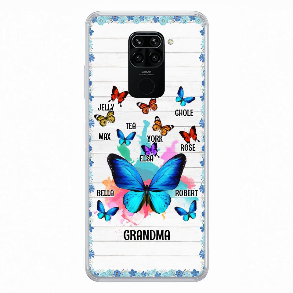 Custom Personalized Grandma Phone Case - Up to 10 Kid's Name - Mother's Day Gift Idea For Grandma - Case For Xiaomi/ Oppo/ Huawei