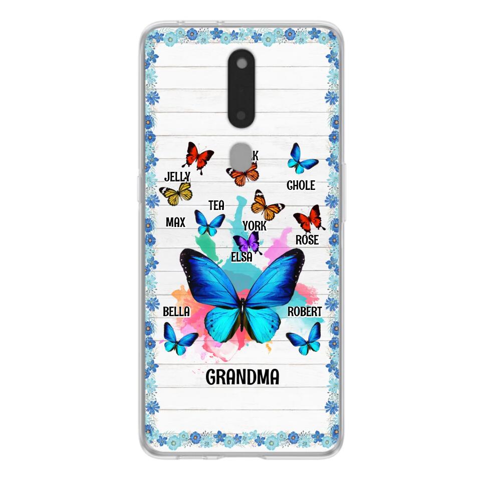 Custom Personalized Grandma Phone Case - Up to 10 Kid's Name - Mother's Day Gift Idea For Grandma - Case For Xiaomi/ Oppo/ Huawei