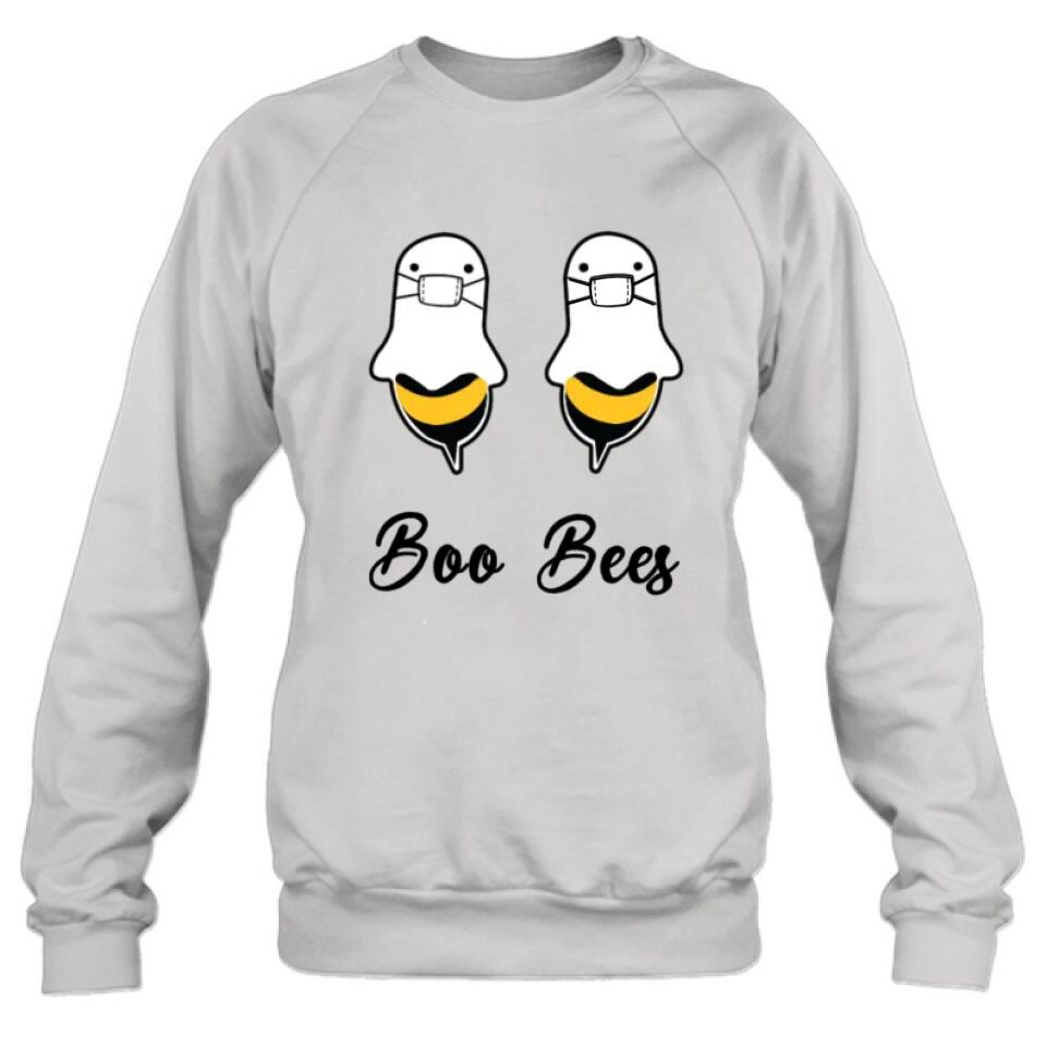 Boo Bees Unisex T-shirt/ Sweatshirt/ Long Sleeve/ Hoodie - Gift Idea For Friends/ Birthday/ Halloween